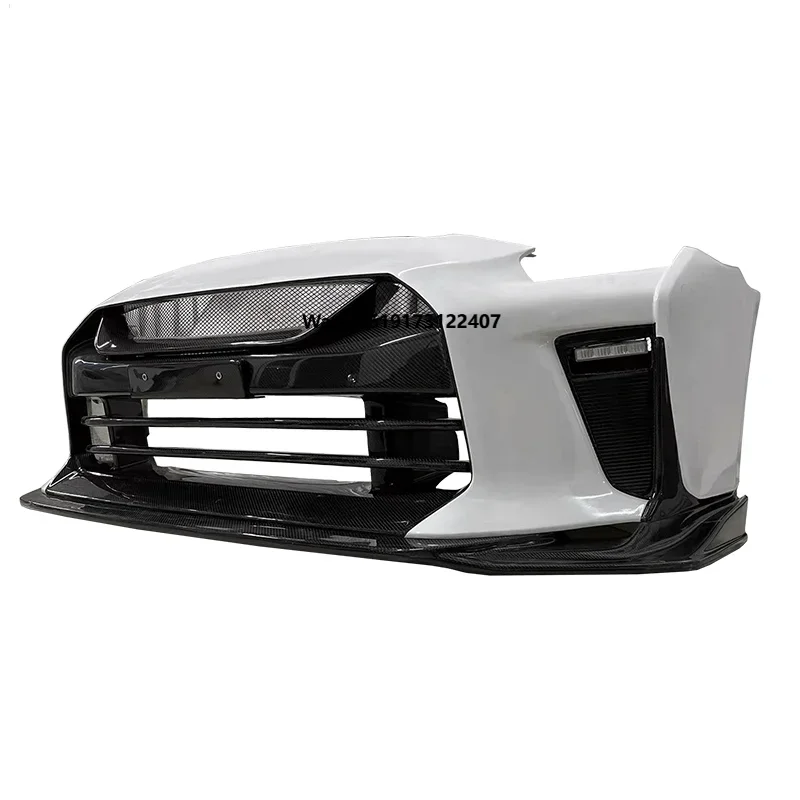 

Верхний секретный передний бампер из углеродного стекловолокна для Bodykit Gtr R35 2008-2018 гг.