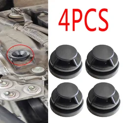 4PCS Engine Decorative Cover Rubber Sleeve Cover Rubber Pad OE#P30110238 For Mazda CX-5 2013 2014 2015 2016 2017 2018 2019 2021