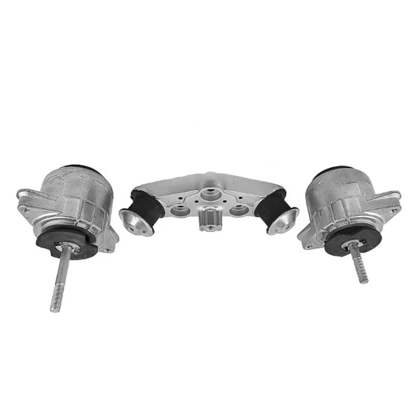 Para Porsche Panamera 2010-2016 Kit de soporte de brazo superior de transmisión-soportes de motor 3 piezas (94837505712, 94837505811, 97037511801)