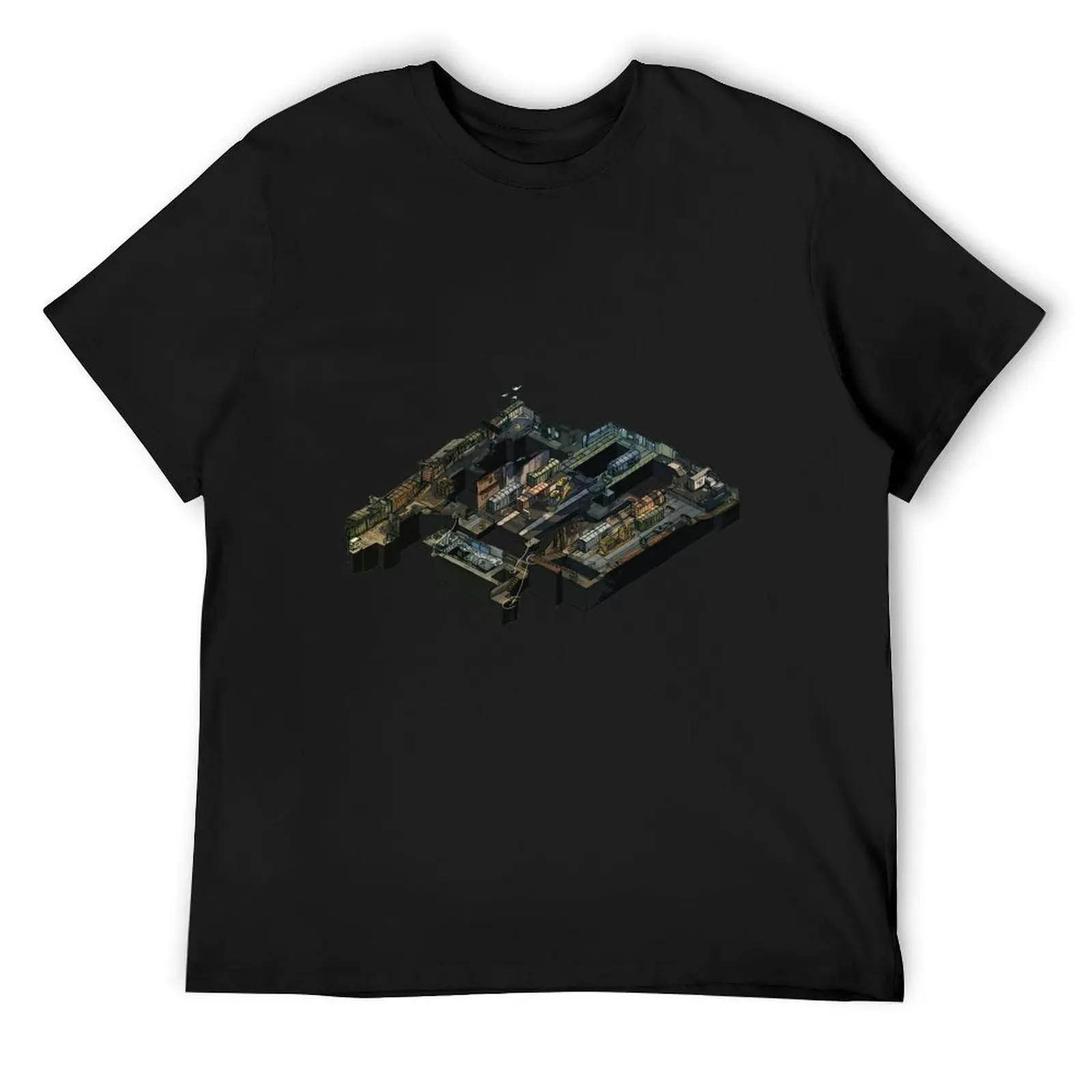 

CS: GO DE_TRAIN T-Shirt Anime t-shirt summer 2025 essential t shirt shirts men graphic