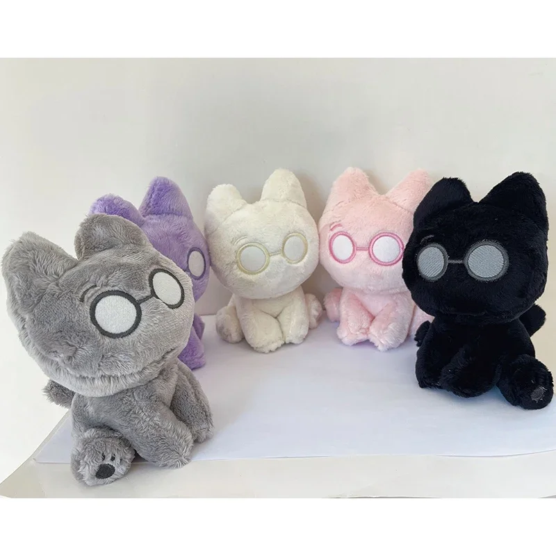 Kpop Cartoon WONWOO Same Plush Keyrings Mini Cat Keychains Key Rings Bag Pendants Key Chains for Women