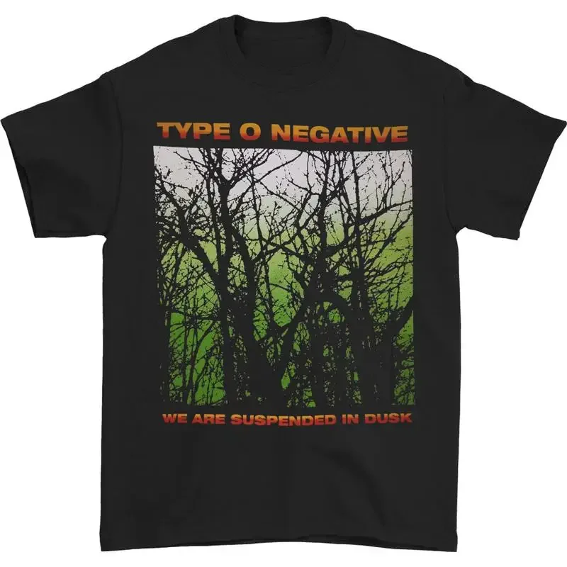Type O Negative We Are Suspended in Dusk T Shirt Cotton Black S to 5XL TA5163