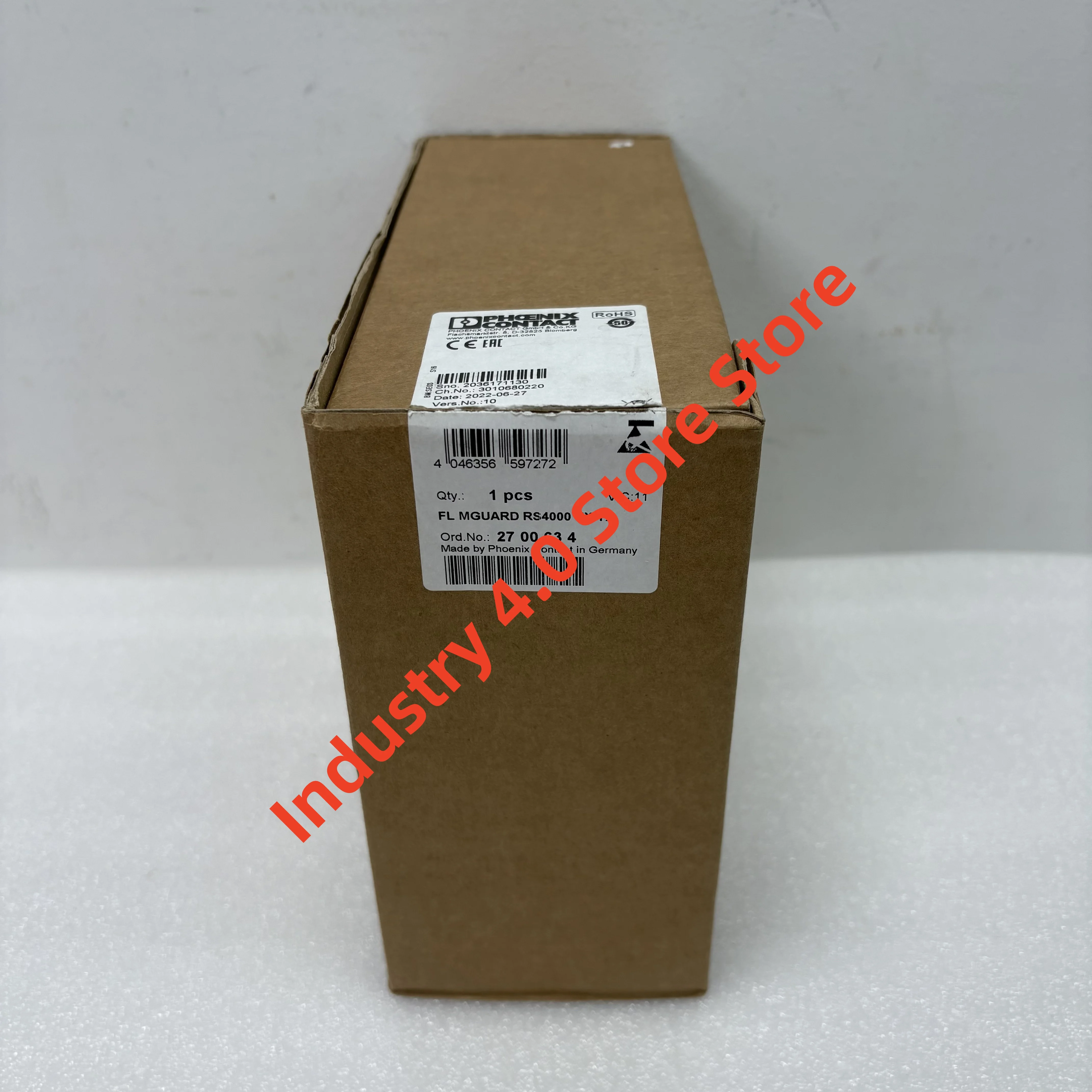 

Новый оригинальный переключатель FL MGUARD RS4000TX 2700634
