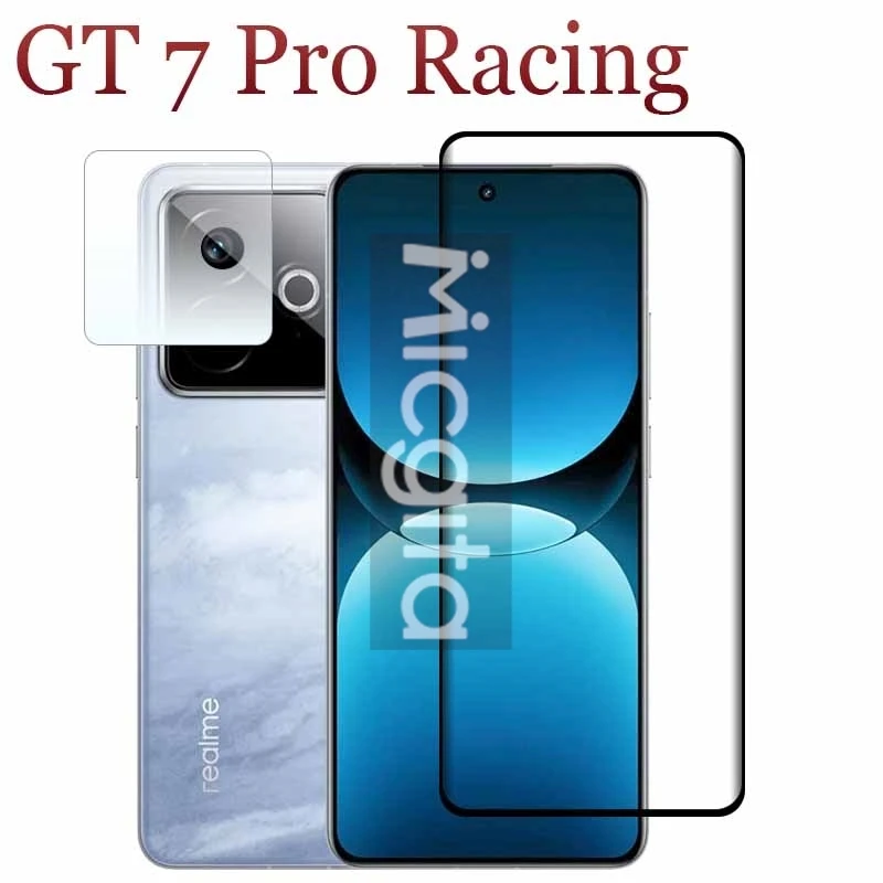 

3d Curved Screen protector For Realme GT7 Pro Racing Tempered glass film Anti-Scratch GT 7 Pro Racing Soft fiber lens film