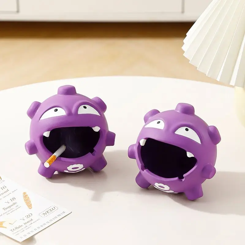 

1 шт./2 шт. газовая пулеобразная пепельница, милая керамическая пепельница для дома, офиса, гостиной, креативная пепельница, чайный столик, украшение для рабочего стола LI352