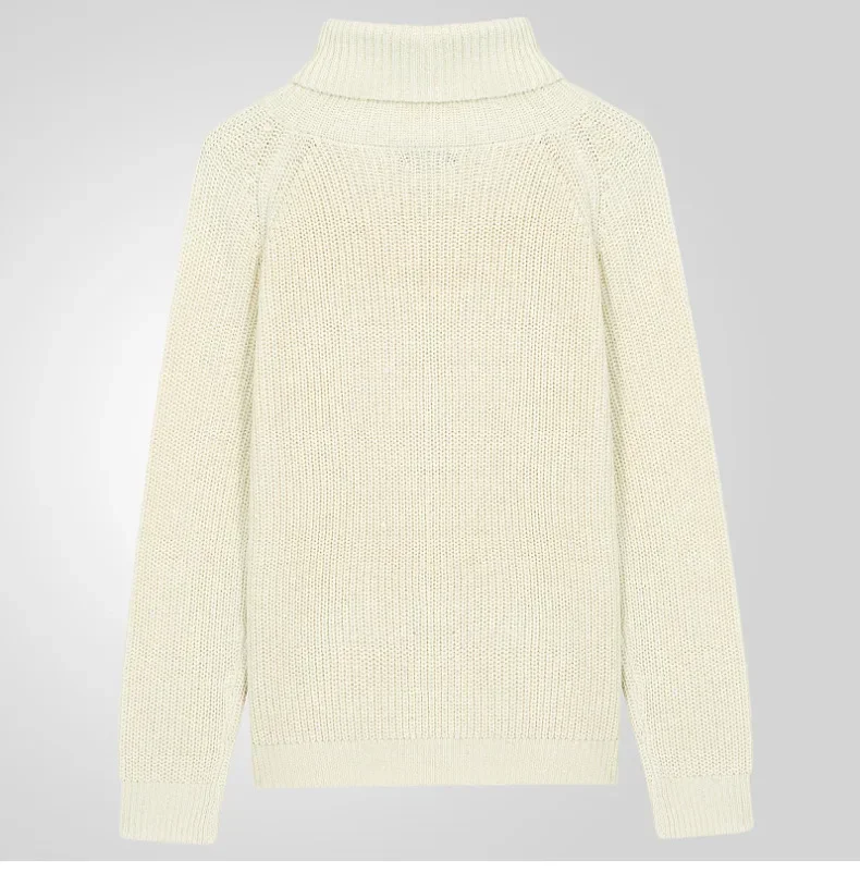 بلوفرات رجالية سترات ذات ياقة مدورة قطع علوية محبوكة بأكمام كاملة فضفاضة غير رسمية متماسكة سميكة لخريف وشتاء جديد