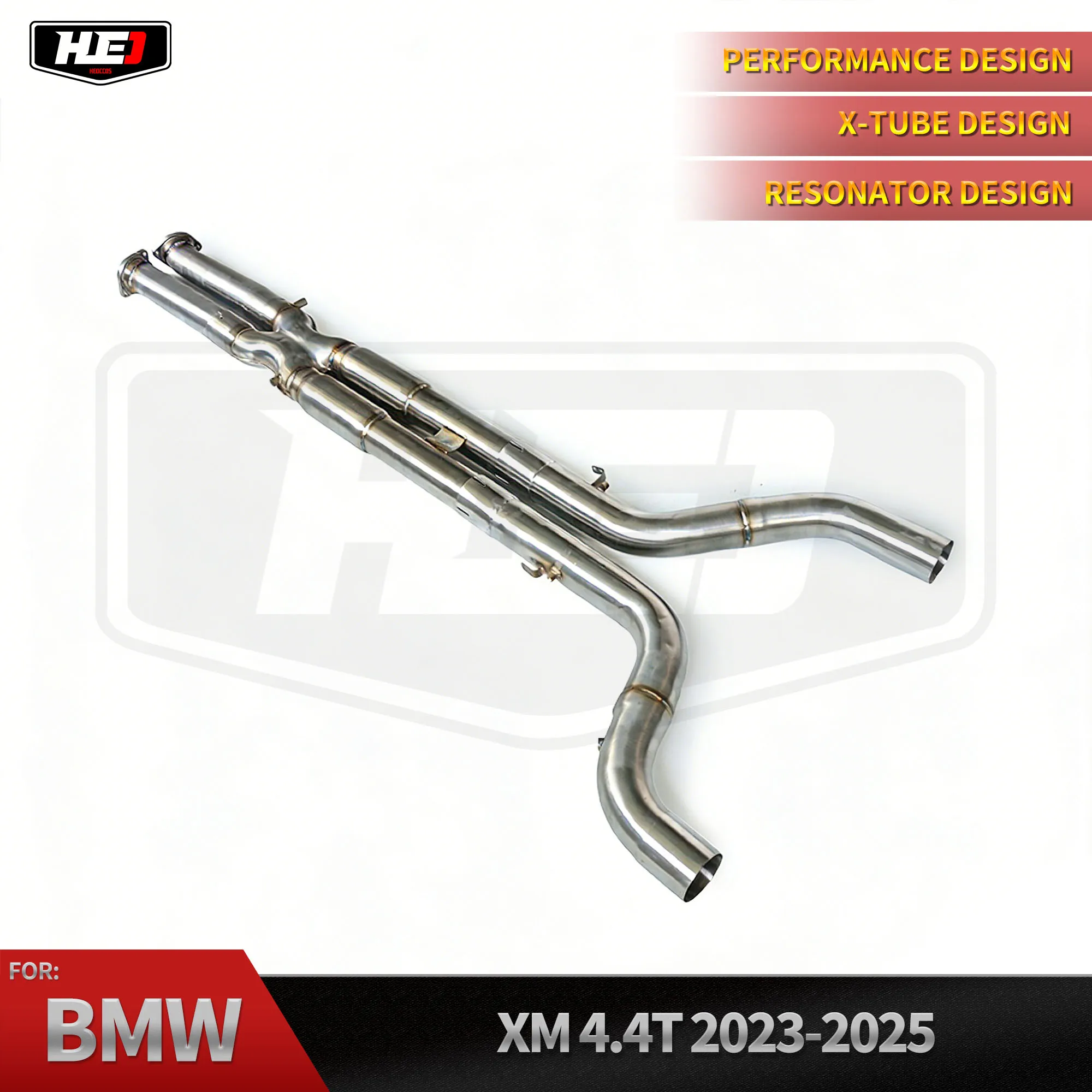 

Высокопроизводительные детали выхлопной системы HEO для BMW XM 4.4T 2023-2025: средняя труба, глушитель, выпускной патрубок, каталитический нейтрализатор из нержавеющей стали