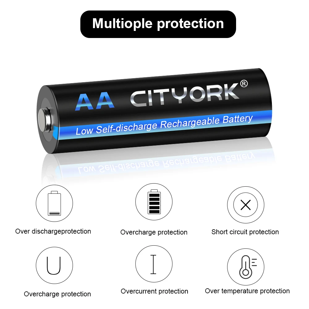 CITYORK 1.2V AA+AAA akumulatory AA 3000mAh AAA 1100mAh aa 2A Bateria aaa nimh i ładowarka LCD 1.2V AA AAA