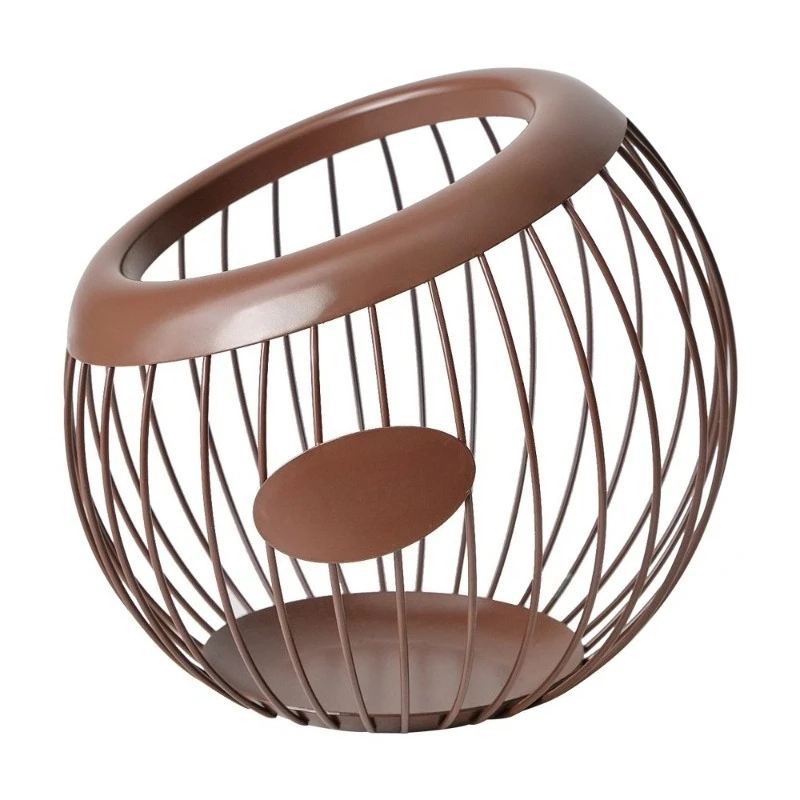 Europäischer Stil Desktop-Organizer Offener Präsentationsständer Kaffeekapsel-Aufbewahrungsregal für Café, Bar, Haushalt und Tischdekoration