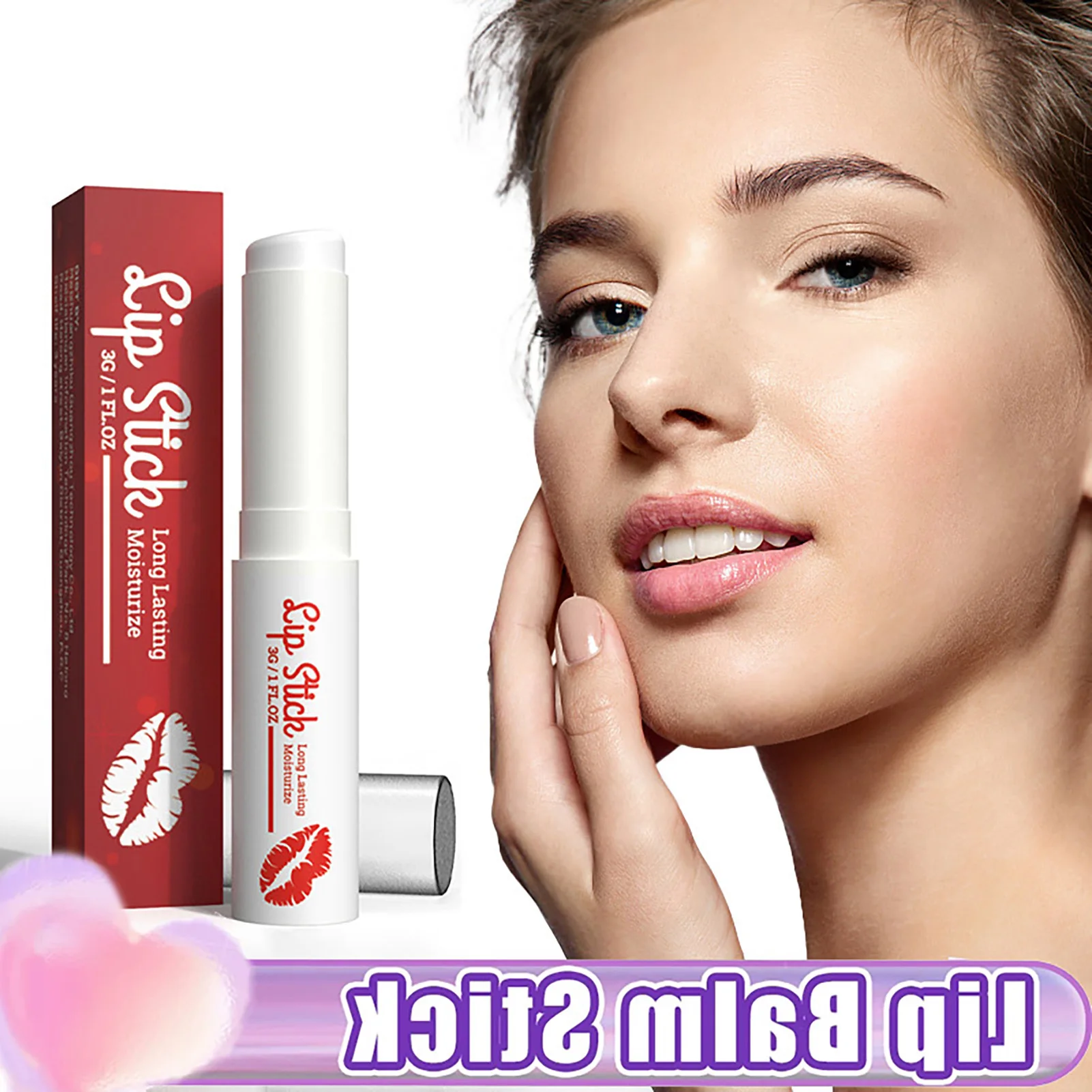 3ml Hydrating Lip Therapy Balm Moisturizing and Creates Soft Lips Balm for Lip Makeup and Sooth Care