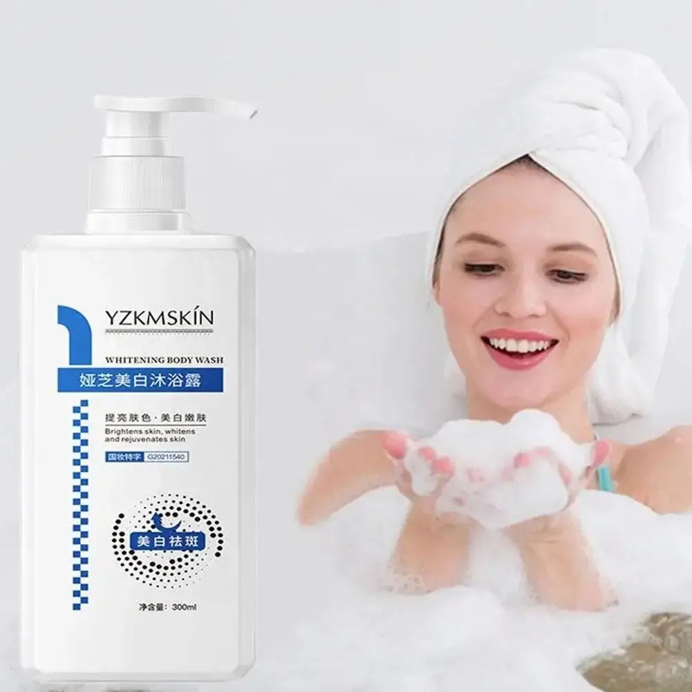 White ning Body Wash Dusch gel Ganzkörper aufhellen weibliche Haut Körper dauerhafte flüssige Pflege feuchtigkeit spendende Bad Duft Milch c3z2