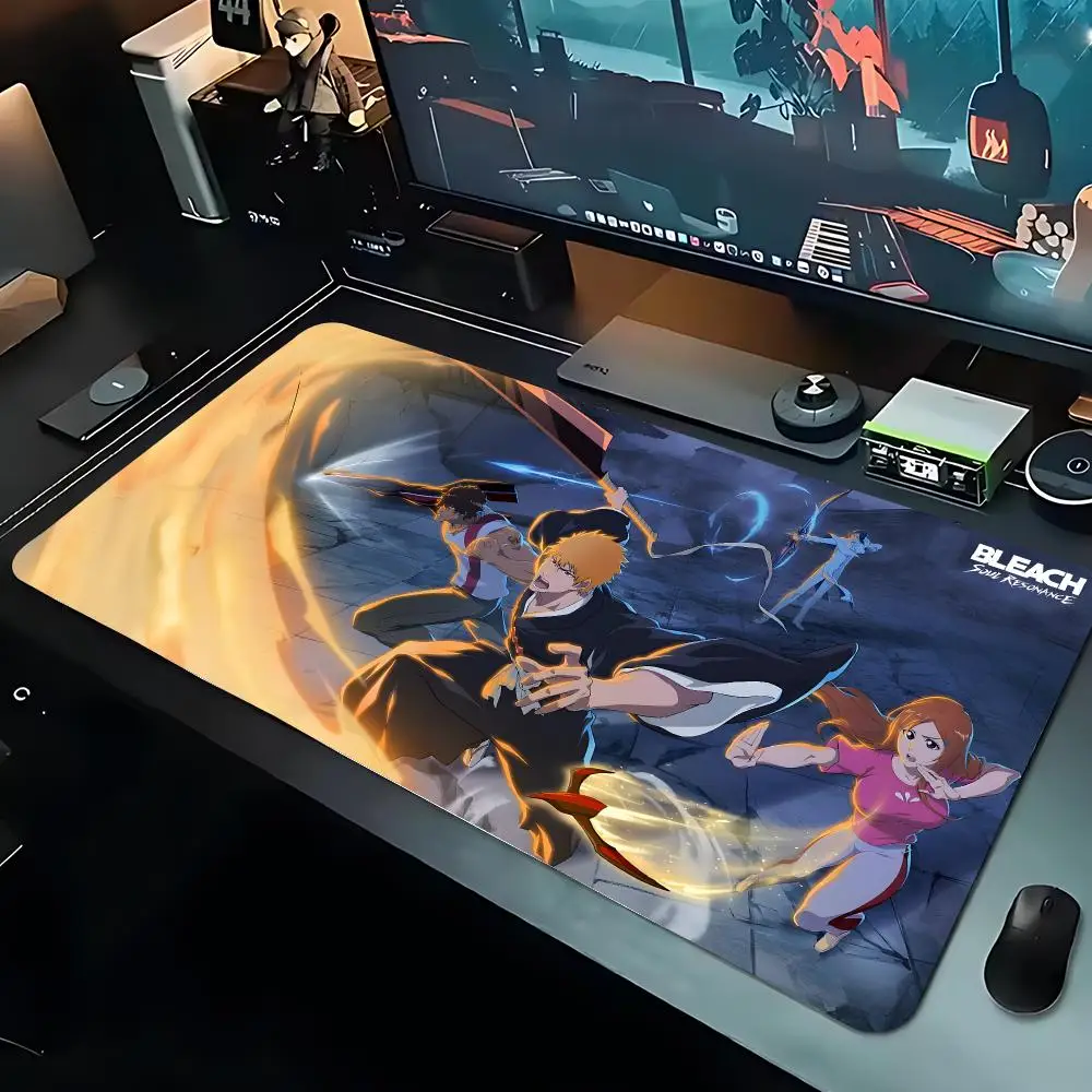 Ichigo Kurosaki Bleach Mouse Pad Large Playmat Gaming Customized Mat XXL Size Gamer Office Mousepad Logo Desk Mat