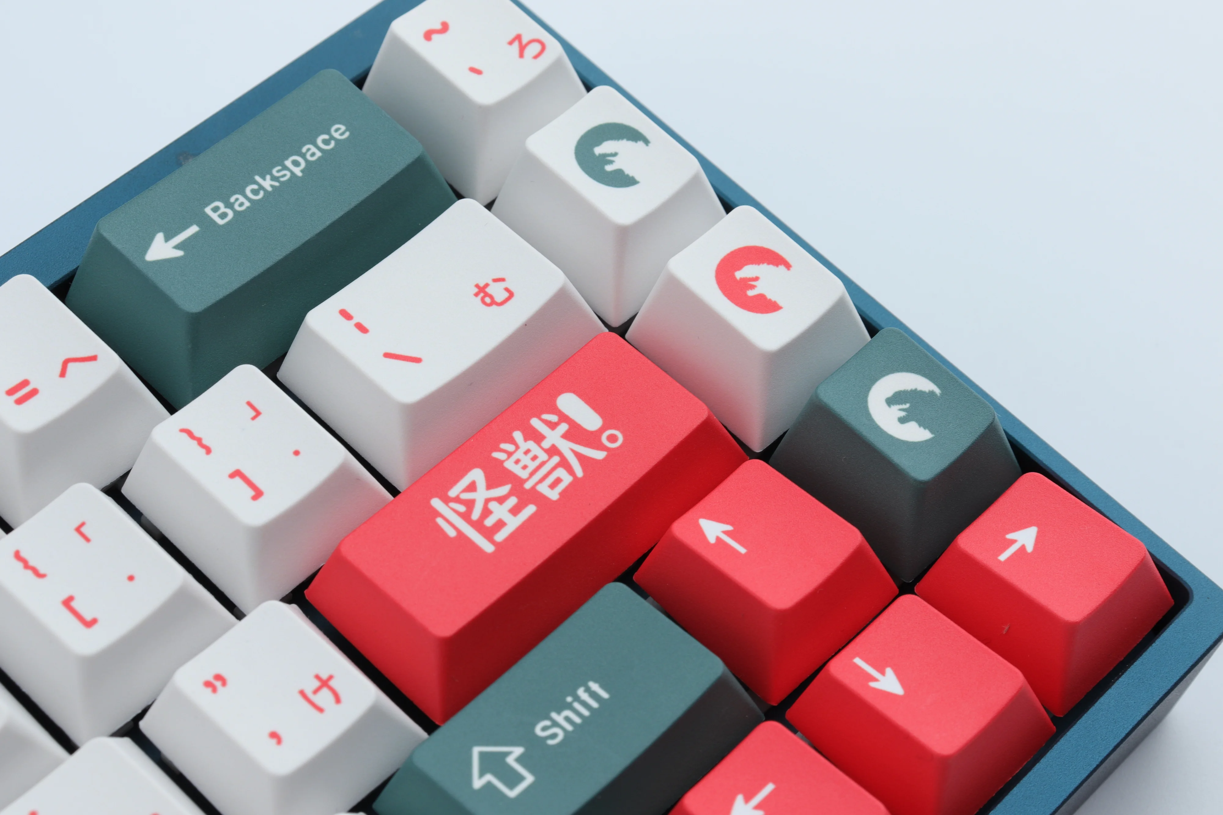 GMK Monster-teclas personalizadas para teclado mecánico, 129 teclas, perfil de cereza, DYE-SUB