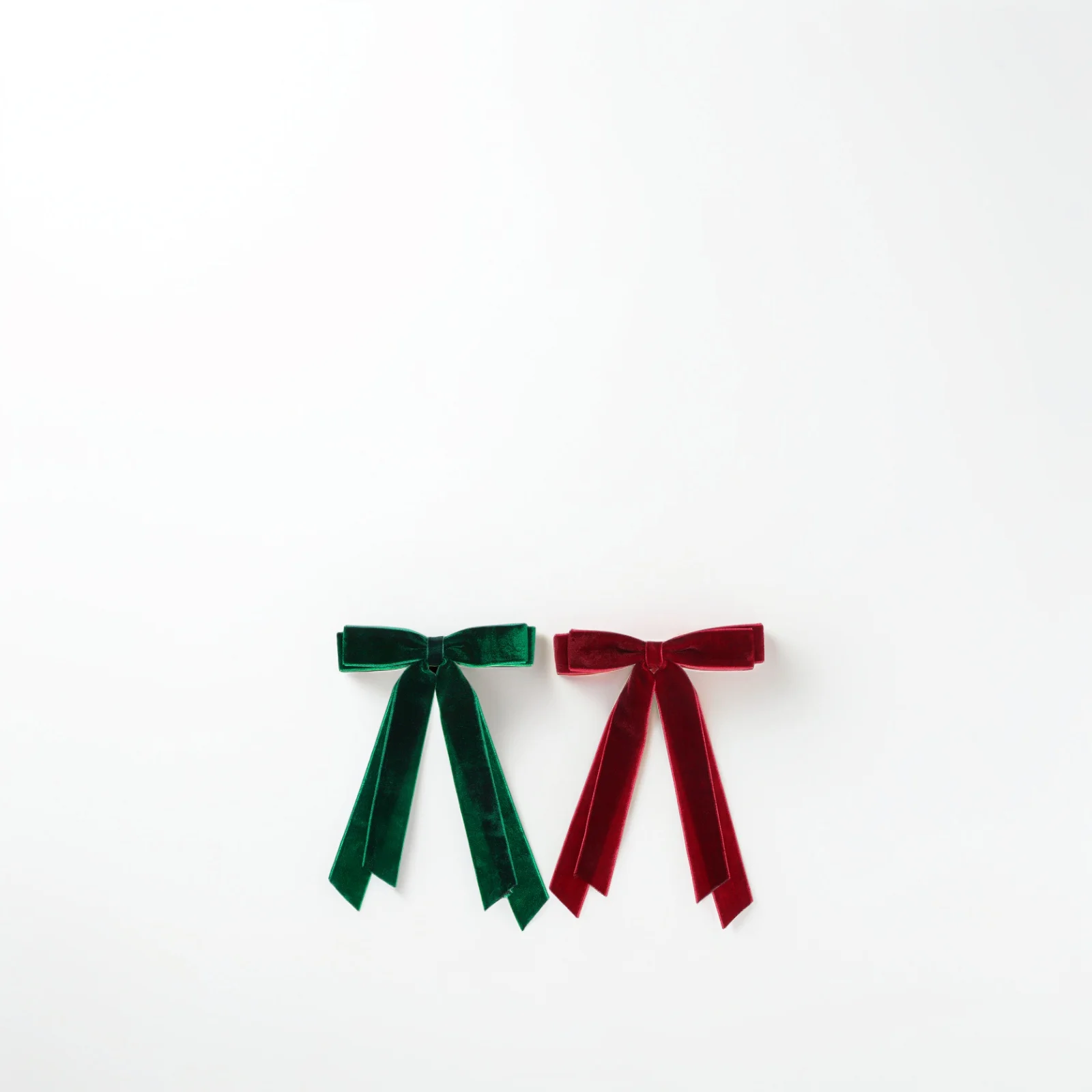 

6 pcs Large Bows For Women Long Bow Clips Soft Elegant Hair Accessories Stylish Bow Clips Durable