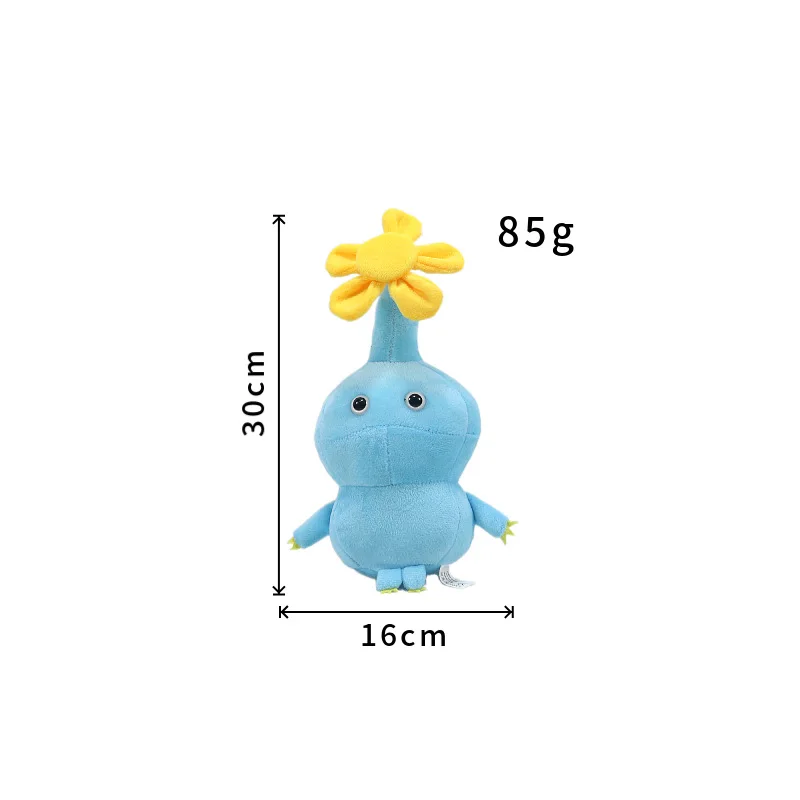 Ijs Pikmins Knuffels Rock Pikmins Pluche Blauwe Pikmins Plushies Pikmins 4 Pluche Hondenpop Speelgoedplant