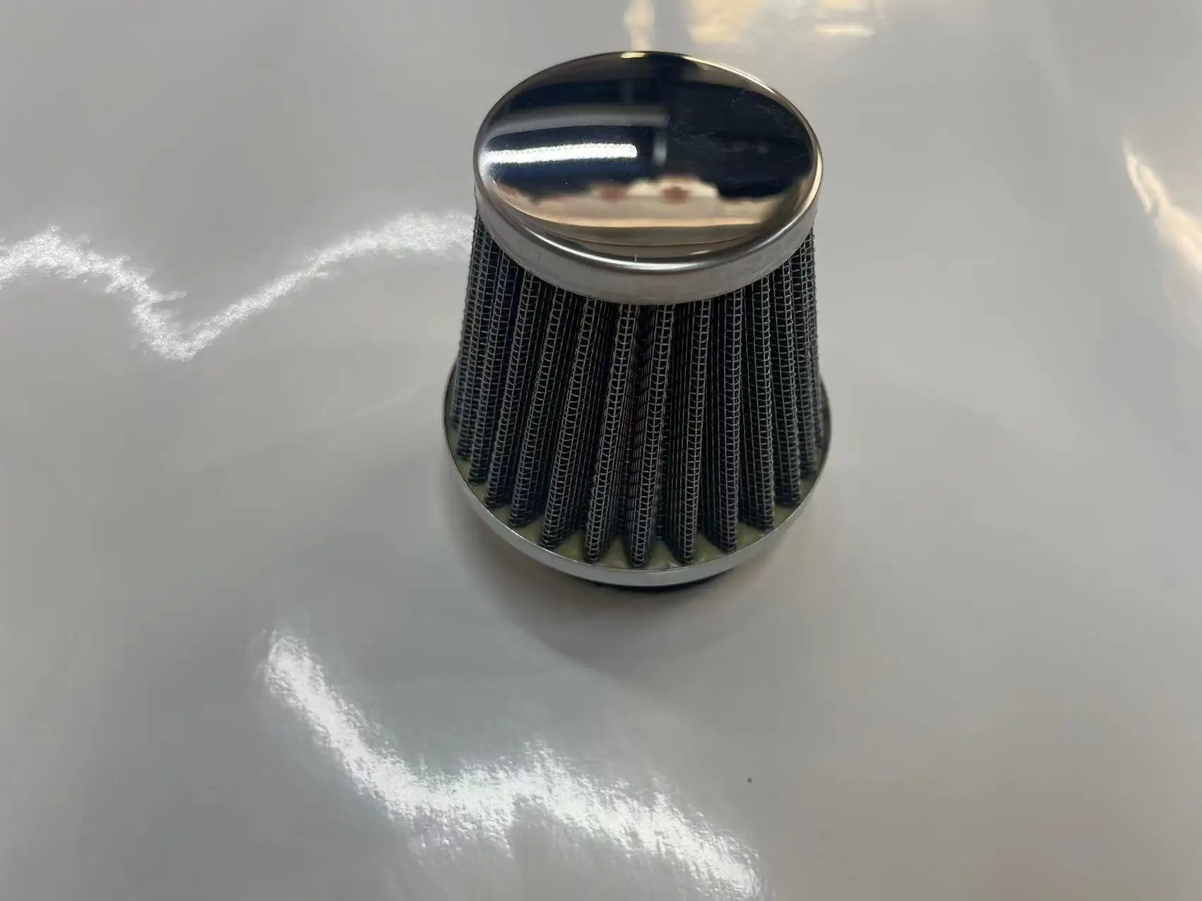 Motorcycle 34MM-60MM Conical Air Filters Clamp-on Air Filter Tapered Cone Intake Modification Air Filter for Car Moto Off-road