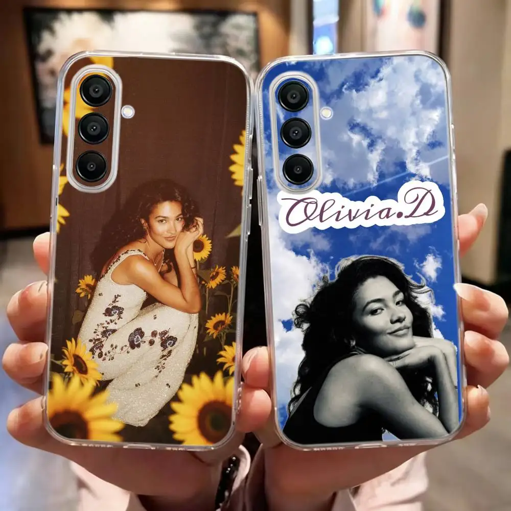 Olivia Dean Lovely Singer Unique Phone Case For Samsung Galaxy A10,12,20,21S,30,31,40,50,51,52,70,A71,Others Transparent Soft