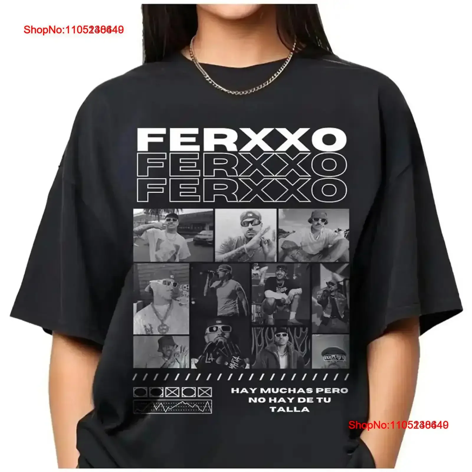 Ferxxocalipsis World Tour T Shirt Feid Ferxxo Streetwear For Fan vintage Washed Top Everyday Wear Stretched Versatile vintage