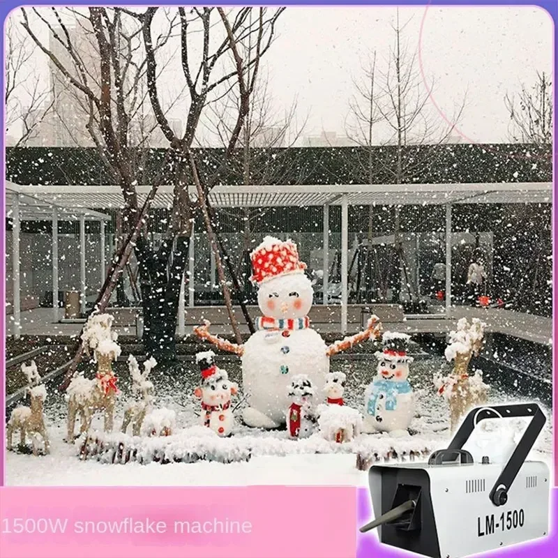 Snowmaking snow blower Christmas stage wedding simulation snow artificial snow