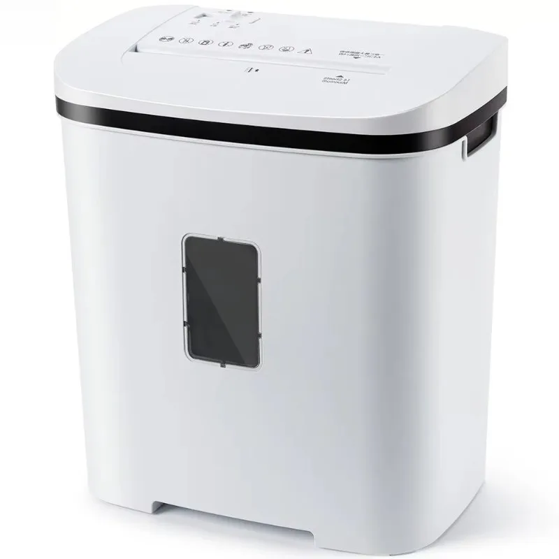 

21L Home Office Paper Shredder Cross-Cut P4 Level 14 Sheets 4*40mm Cards Staples Suitable for Shredding Personal Letters Bills