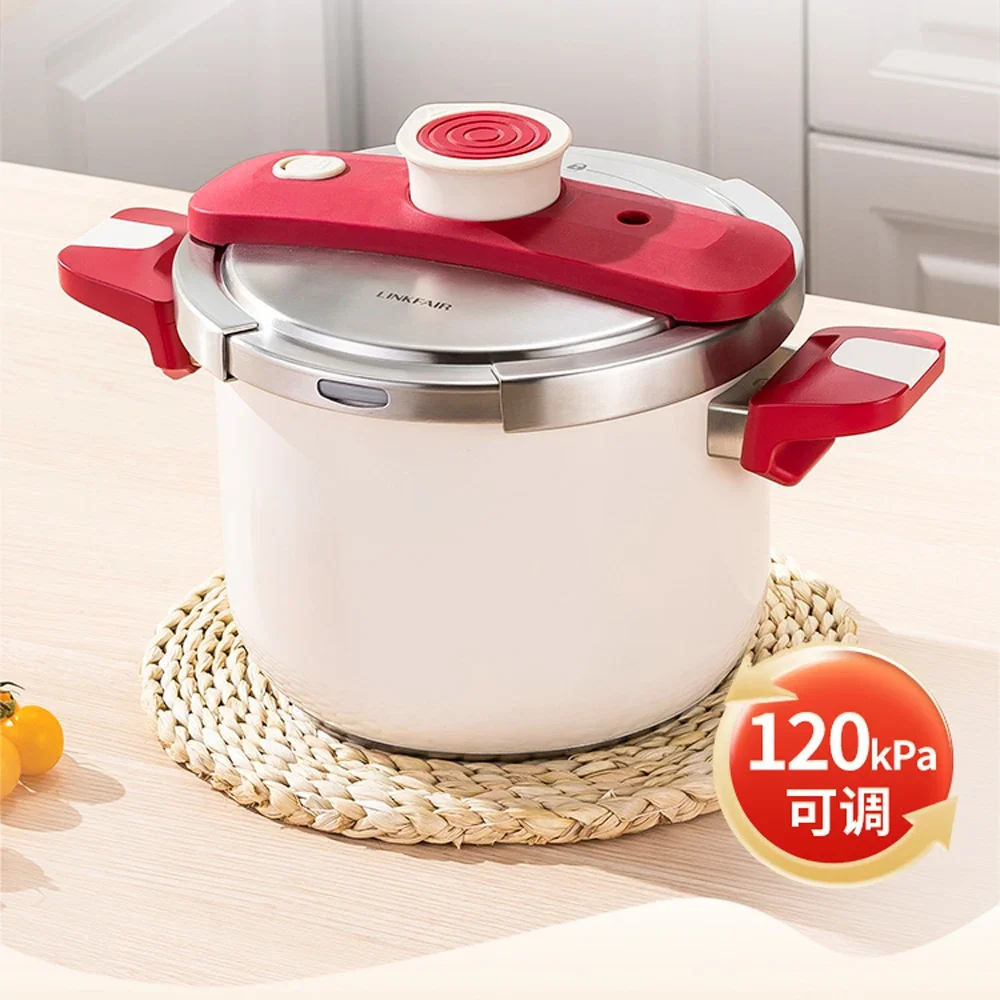 120kpa Pressure Cooker Multifunctional Pressure-Limited Explosion-proof Pressure Cooker 304 Stainless Steel Kitchen Pressure Pot