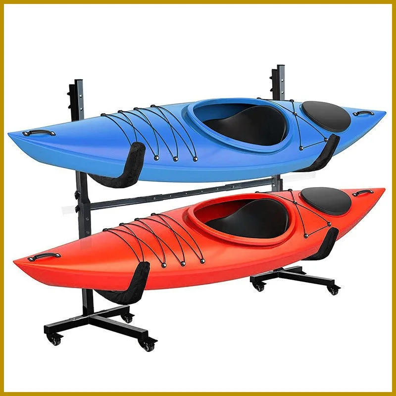 Removable surfboard storage rack Snowboard, kayak skateboard display rack Multi-layer vertical metal display rack