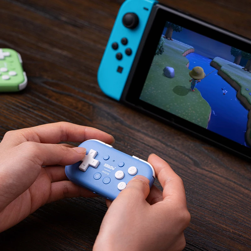 8BitDo Micro Gamepad Bluetooth Inalámbrico para Switch Windows PC - imagen 5