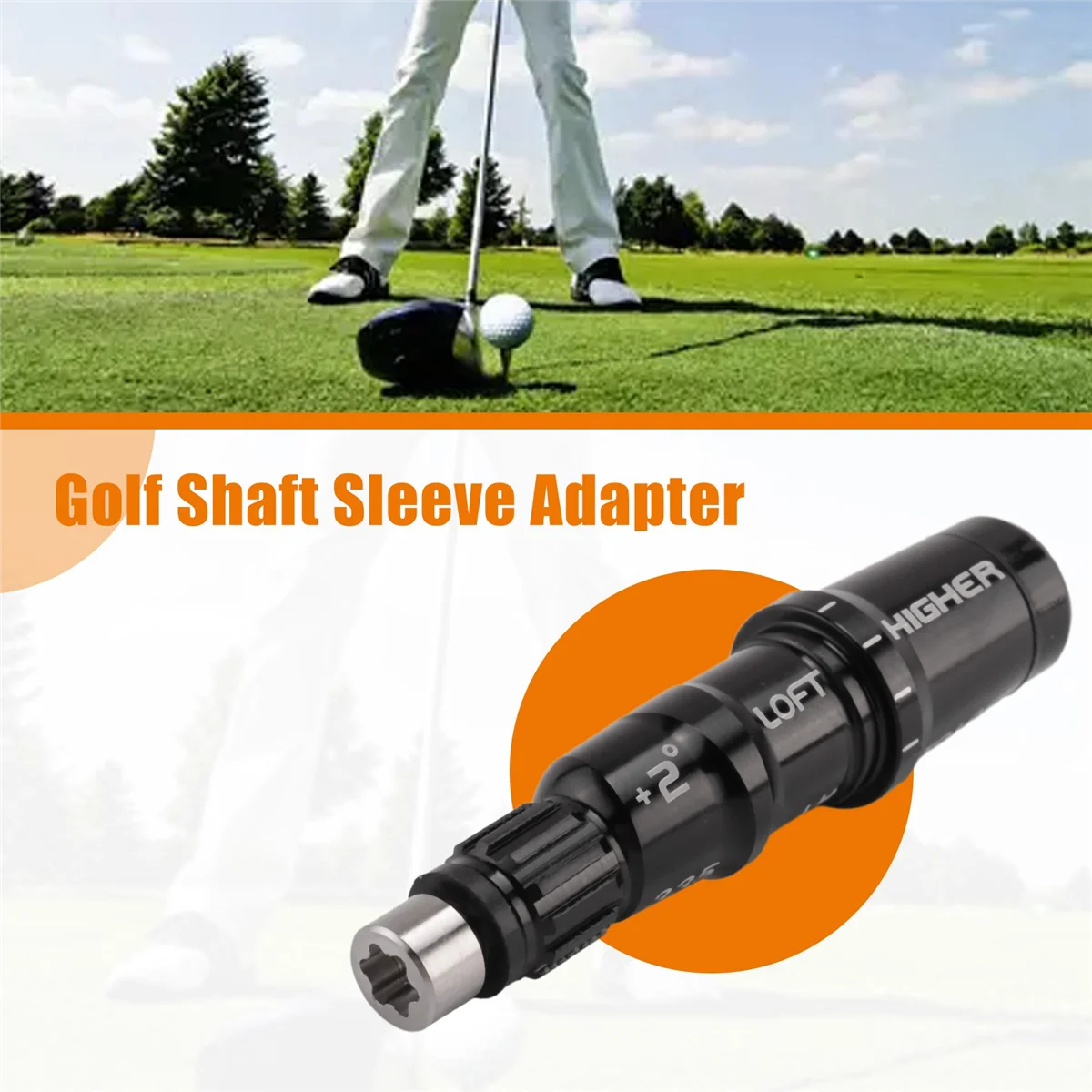 .335 Golf Club Adapter Golf Sleeve for Taylormade M3 M4	 M5 M6 SIM SIM2 Driver