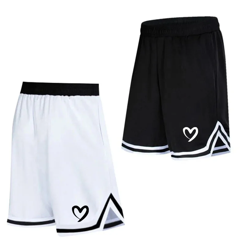 

Fashionable summer men's sports shorts, casual cropped pants, loose basketball jacket pants, thin pants