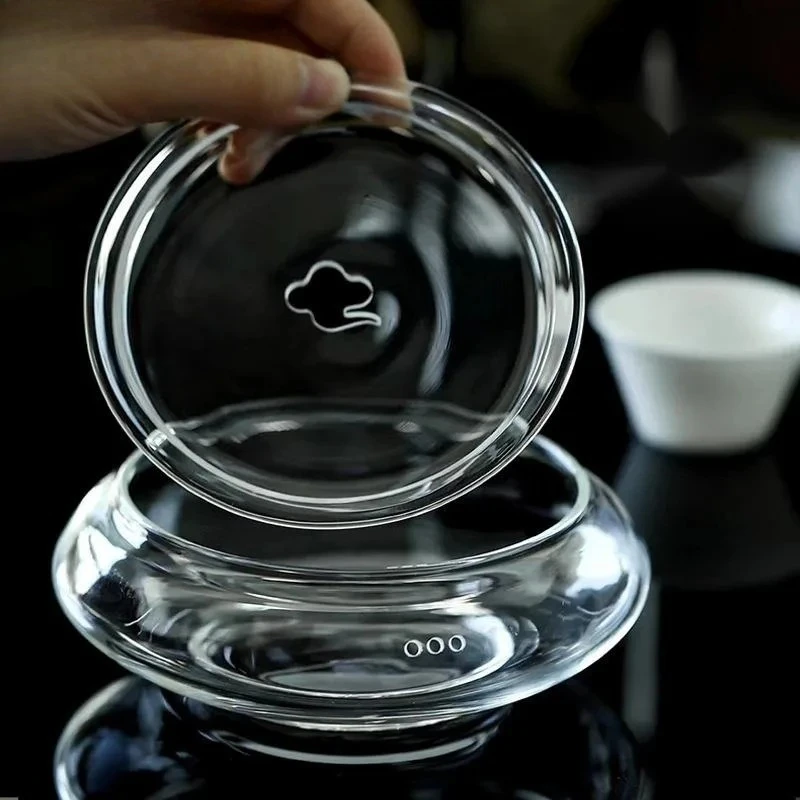 

Подставка для чайной посуды из термостойкого стекла, 260 мл, для домашнего использования, для хранения воды, для сухого замачивания, для чайного подноса, для чайной церемонии Кунг-фу