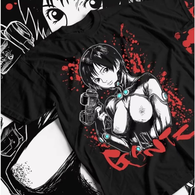 Soul Eater T-Shirt Death The Kid Japanese Anime Black Star Gift Shirt Harajuku Men T Shirt
