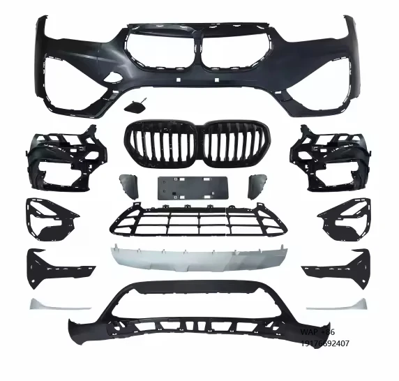 

Body Kit Front Bumper Assy for‘BMW X1 F48 2015+ Car Accessories Upgrade with Front Bumper Car Grille Light Cover Lip Bodykit
