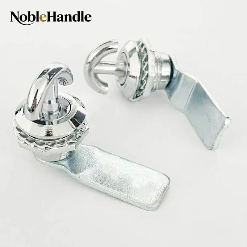 MS715 Industrial Electric Cabinet Lock Cam Lock Cylinder Handle Lock for Distribution Box Electrical Equipment Door