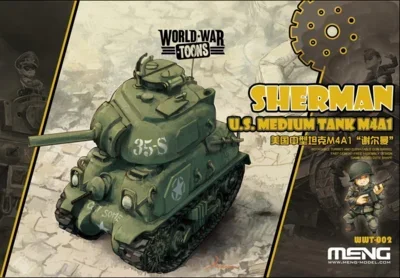 

MENG WWT-002 American M4A1 Sherman Medium Tank