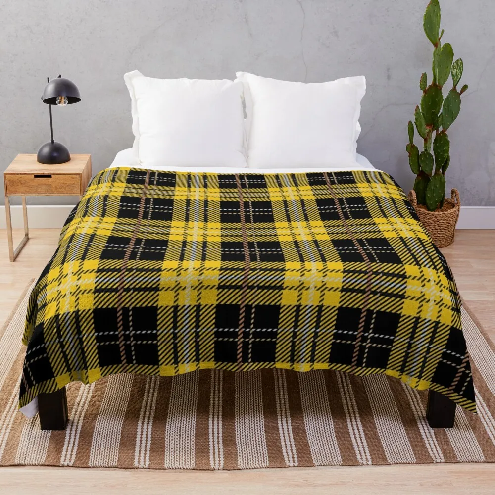 

House Tartan - Huffle Throw Blanket luxury blanket fluffy blankets large double-sided blanket