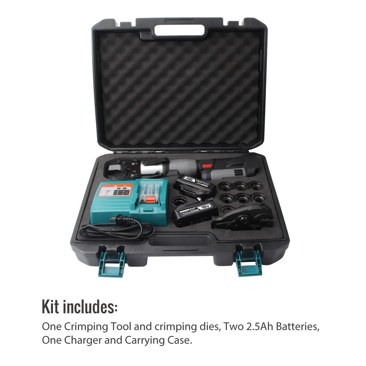 ZUPPER PZ-300C اثنين من وظيفة في أداة هيدروليكية متعددة الوظائف تعمل بالبطارية الصغيرة لتجعيد وقطع الكابلات