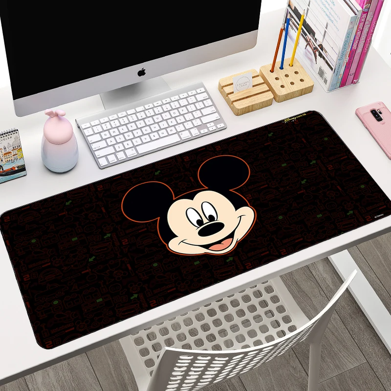 

Mickey E Minnie Large Mouse Pad Home Laptop Kawaii Non Slip Keyboard Mousepad Office Computer Gaming Accessories Desk Mat Carpet