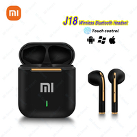 Xiaomi J18 Wireless Bluetooth Headphones in-ear HiFI Stereo with Mic Bluetooth Touch Waterproof Noise Cancelling Multi-Earphones