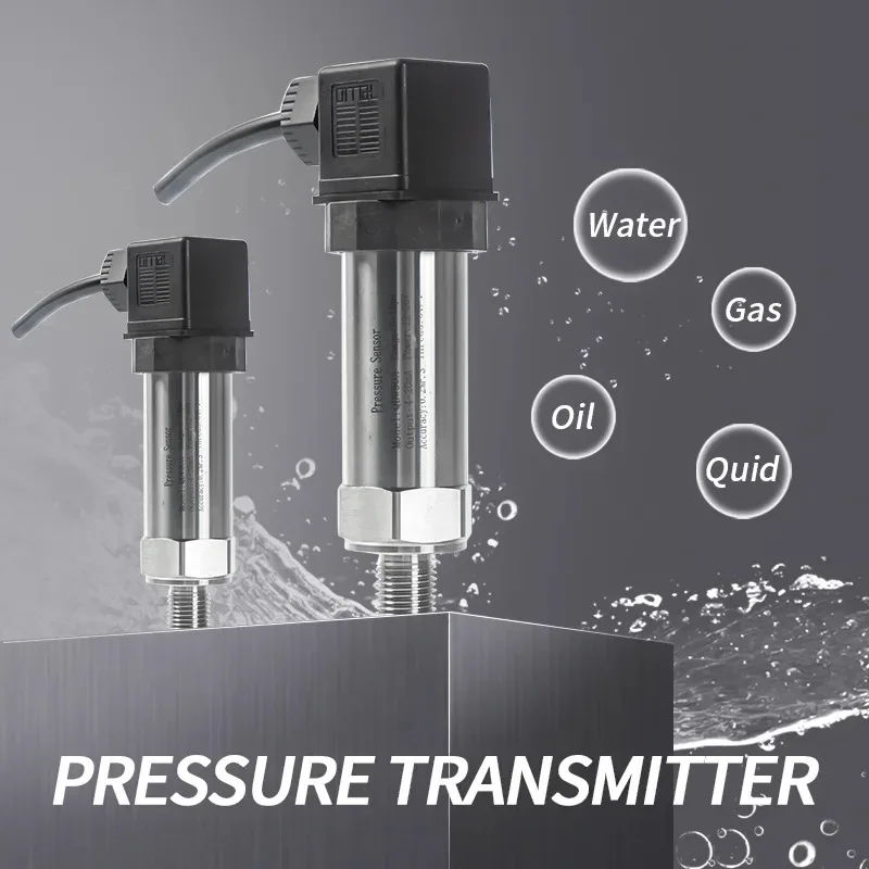 G1/4 Pressure Sensor Transmitter 0-0.1bar 0.3bar 5bar 10bar 100bar Pressure Sensor 4-20mA 0-3.3V 0-10V Pressure Transducer