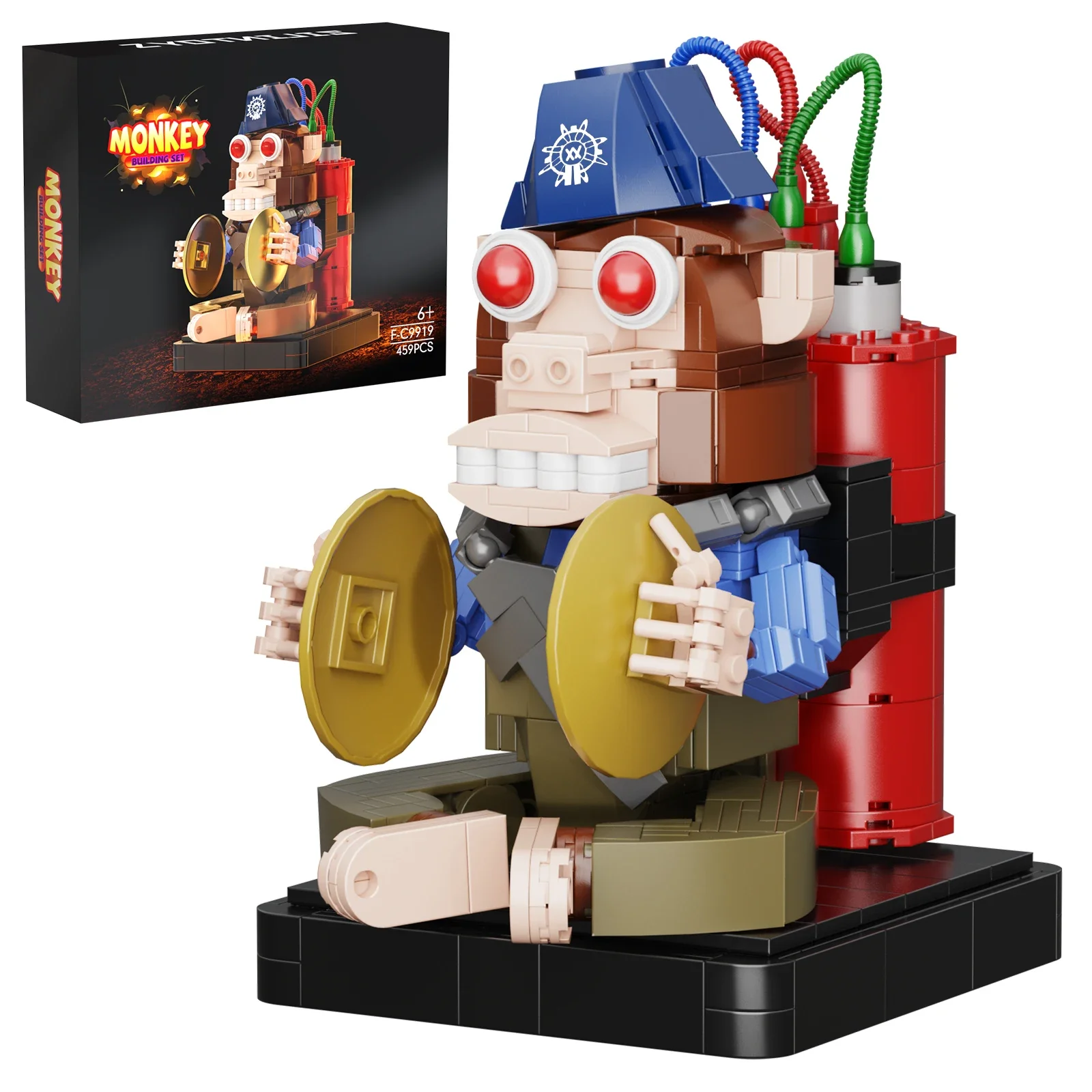 MOC Monkey Bombs Building Block Set from Calls Dutys Game,Christmas Gifts for Kids and Adults