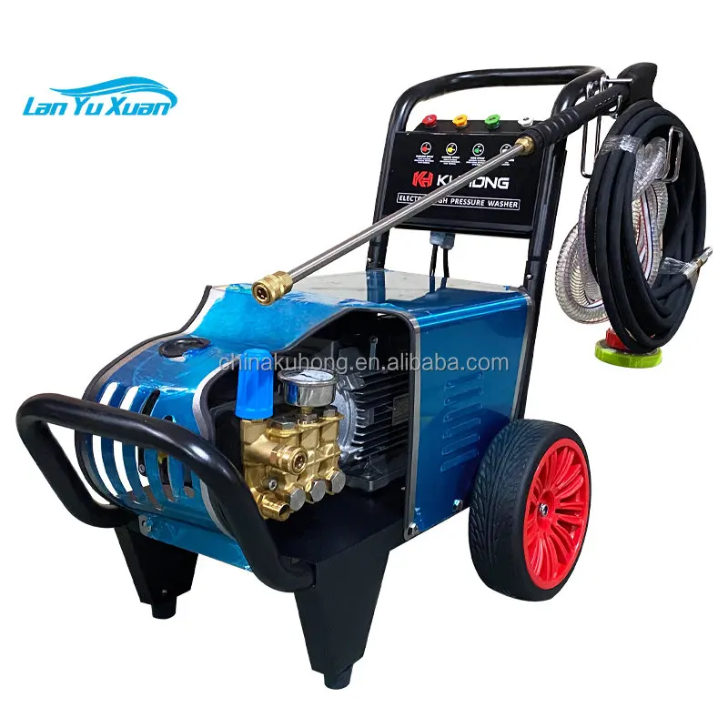 

200bar 2800 Psi 3000 Psi Portable Pressure Washer Pump Car Wash Electric High Pressure Cleaners with Plunger Pump