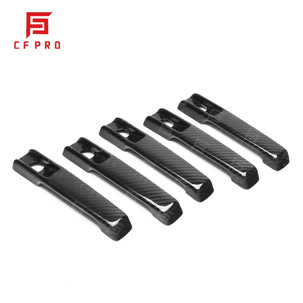 

For Mercedes-Benz G-Class W463 W464 Carbon Fiber Car Door Handle Covers Exterior Door Handle Cover Trim Cap Accessories