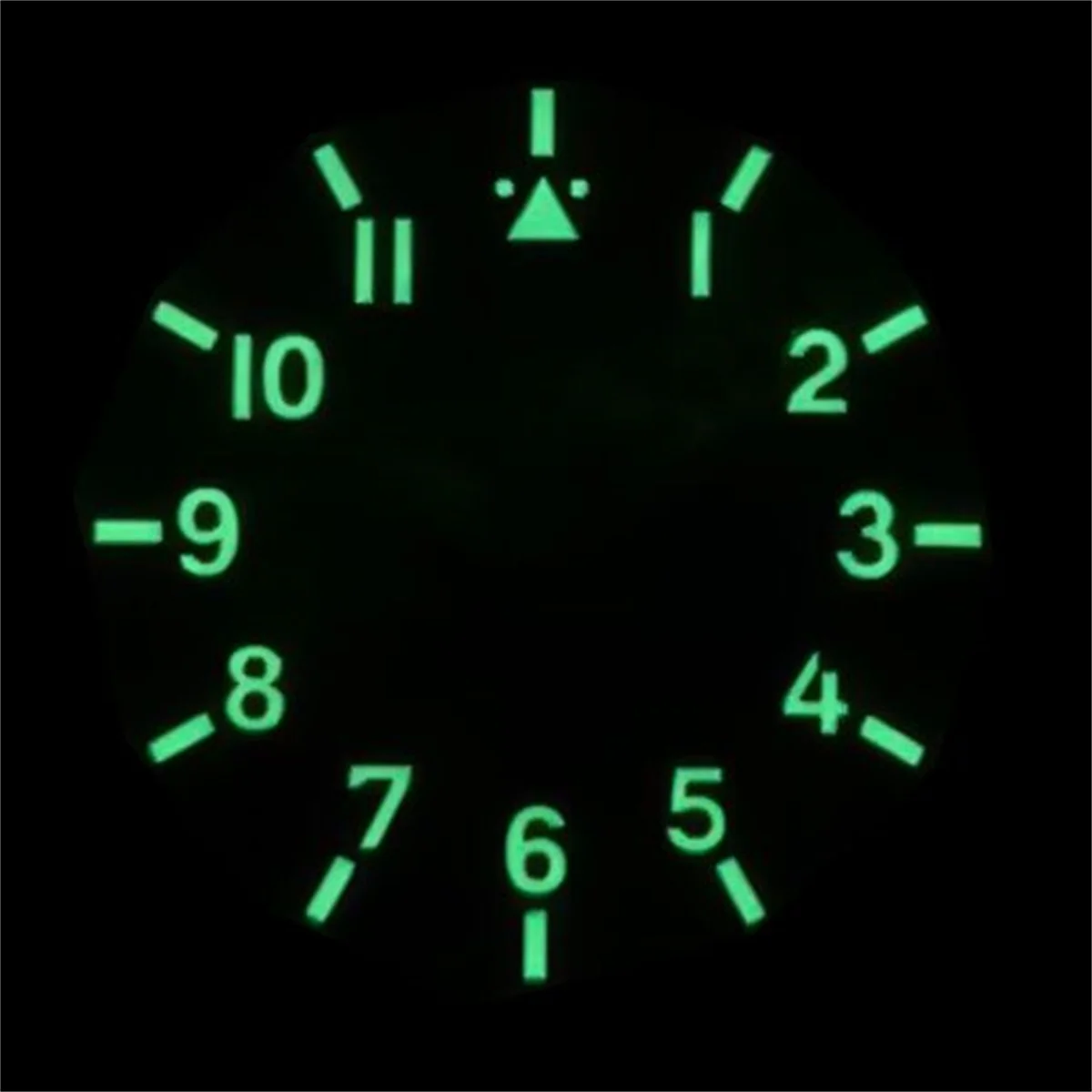 BLIGER-esfera luminosa con movimiento NH35, NH36, PT5000, ETA2824, 2836, Miyota8215, DG2813, 3804, 29mm, negro, azul, verde, blanco