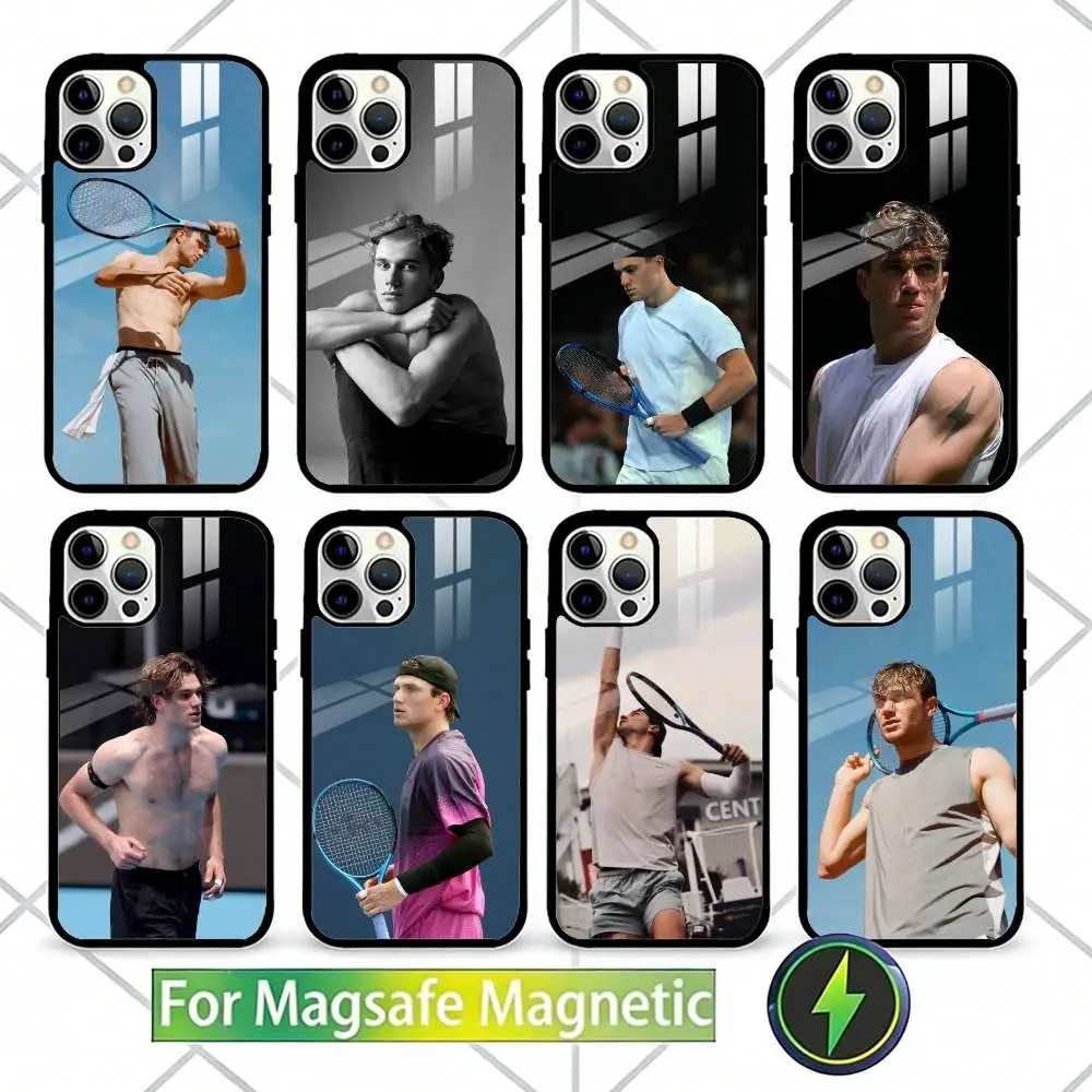 

J-Jack Draper-r Phone Case For iPhone17,16,15,14,13 Plus,Pro Max Magnetic For Magsafe Wireless Charging