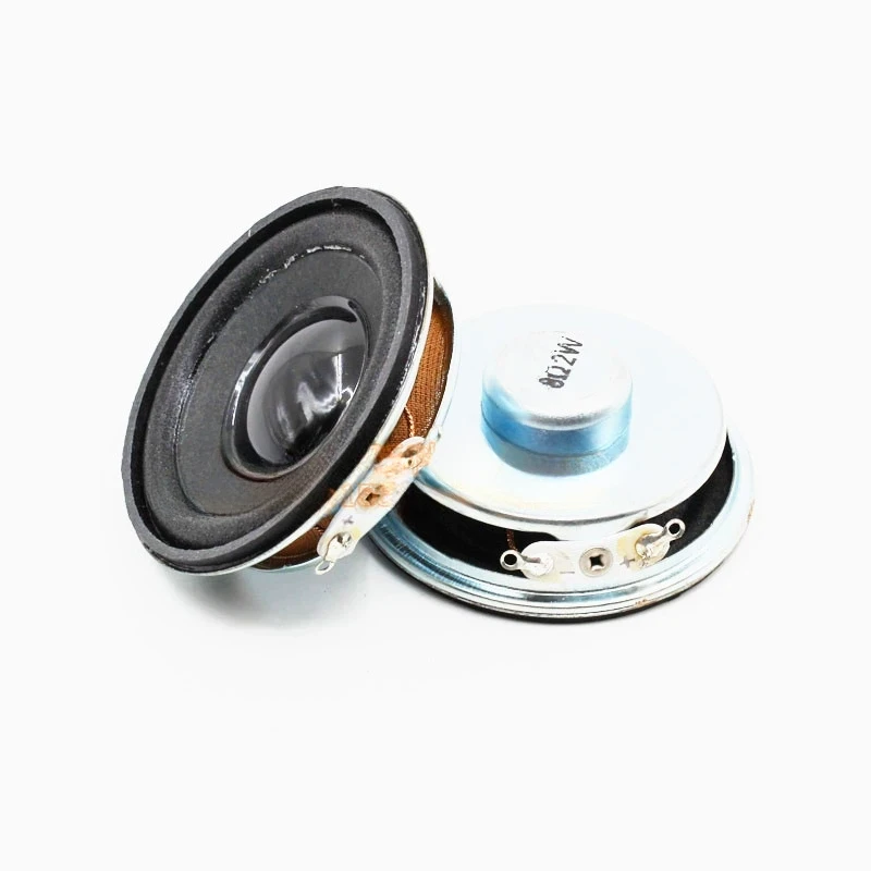 SOTAMIA 2 ชิ้น 50 มิลลิเมตรมินิแบบพกพาลําโพงเสียง 2 นิ้ว 4 โอห์ม 3 วัตต์ 8 โอห์ม 2 วัตต์ DIY เพลงลําโพงบลูทูธสเตอริโอบ้านลําโพงไฮไฟ