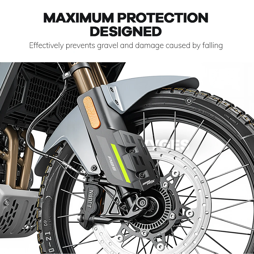 Picture 3: Motorcycle Front Fork Guards For CFMOTO 1000 MTX 1000MTX 1000MT X 1000MT-X Shock Absorber Protection Cover Frame Protector