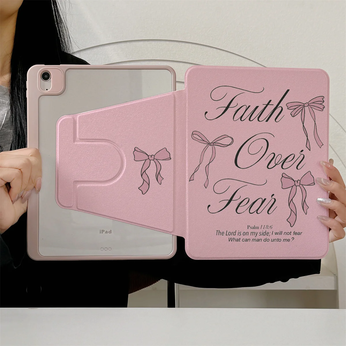 

360 ° Rotating Foldable Case to Easily Protect Your Pad: Compatible with iPad Air 6,Air 5,4,10,2024,air m3/a16 2025