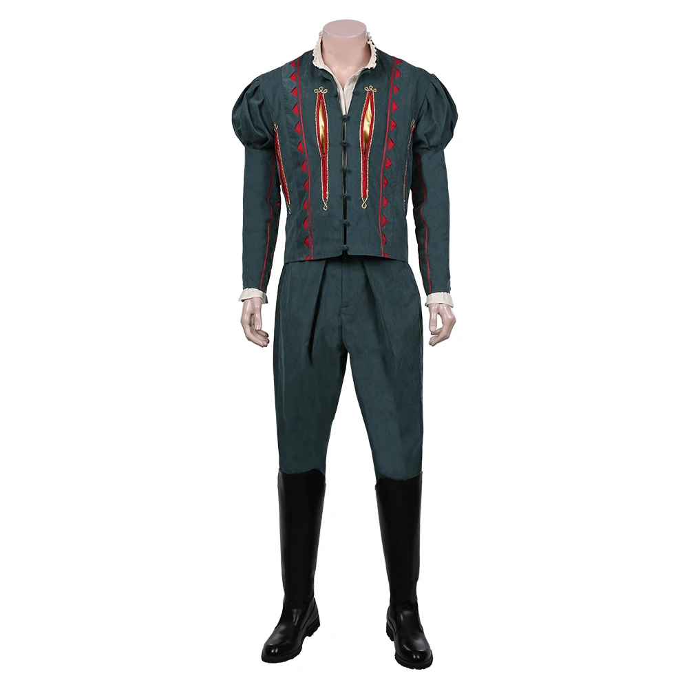 

Anime The Witcher Dandelion Cosplay Costume Halloween Party Clothes Jacket Pants Outfits Carnival Plus Size For Women Men