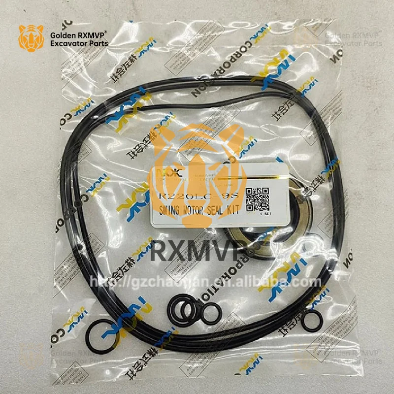 For XMVP Hyu-ndai R220lc-9s Excavator Swing Motor Seal Kit Spare Parts