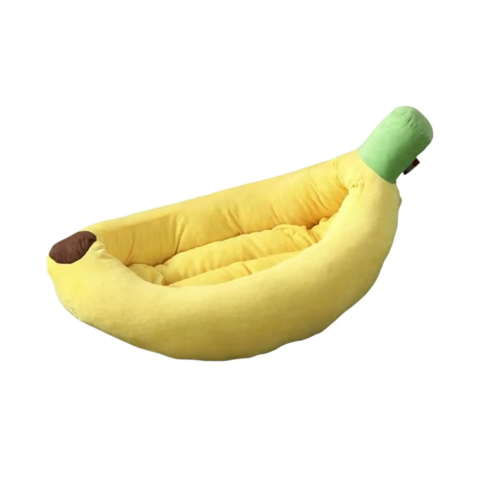 Dog Nesting Bed Banana Shape Soft 47x28x13cm Comfortable Washable Pet Bed view 3